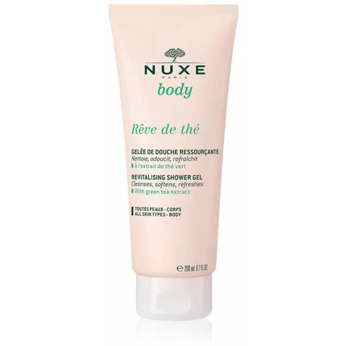 Nuxe rêve de Thé revitalising shower gel revitalizirajući gel za tuširanje sa zelenim čajem 200 ml za žene