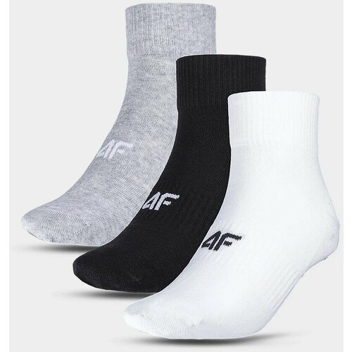 4f Men's Casual Socks Above the Ankle (3pack) - Multicolored Cene