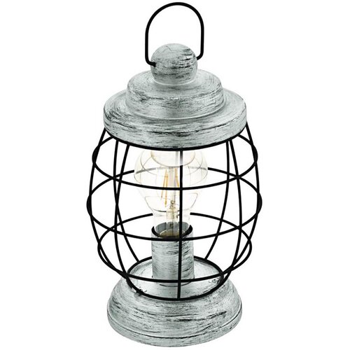 Eglo 79436 - Stona lampa BAMPTON 1xE27/60W/230V srebrna Cene
