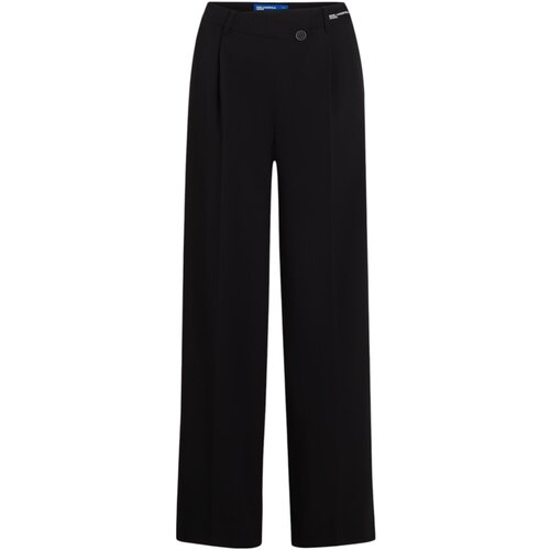 Karl Lagerfeld Lahkotne hlače & Harem hlače KLJ TAILORED PANT A3W10083 Črna Cene