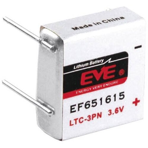 Eve Posebna litijeva baterija LTC-3PN\, 4 x spajkalni zatič 3.6 V 400 mAh 17.8 x 16.85 x 14.6 mm LTC-3PN\, EF651615, (20439763) Cene