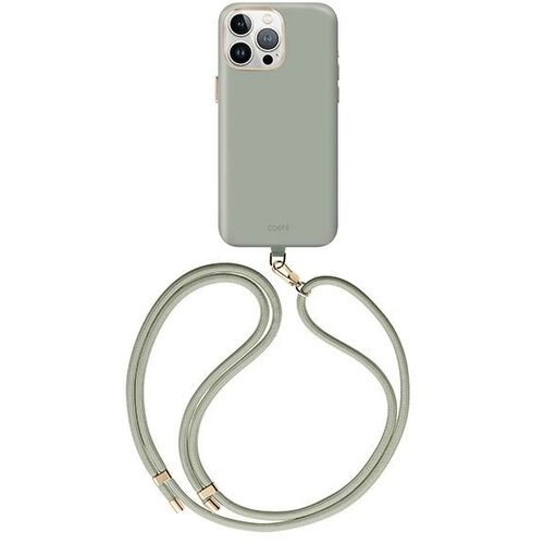 Uniq COEHL CREME MAGNETNI POLNILNI OVITEK ZA IPHONE 15 PRO MAX SAGE, (22064397) Cene