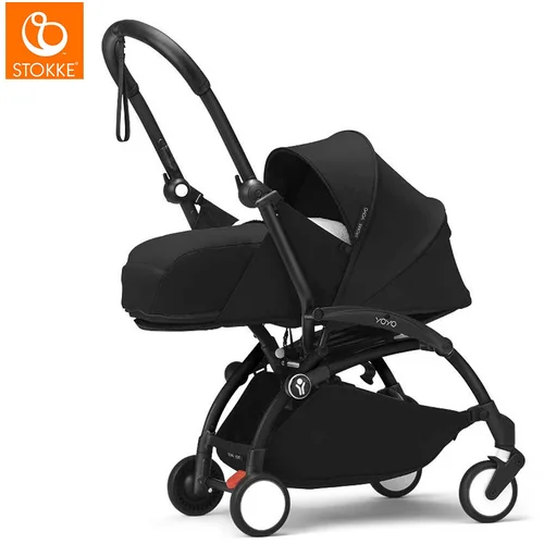 Stokke yoyo³ dječja kolica 0+ black (black frame)