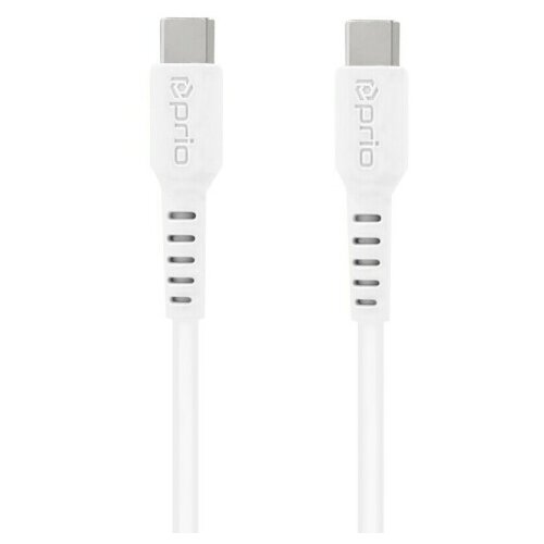 Prio Podatkovni kabel iz USB-C 3.1 na USB-C 3.1, Power Delivery, 100 W, bijeli, 0.6 m Cijene