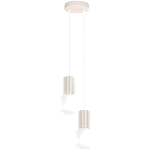 Sollux Lighting Viseča svetilka HALO 2P bež, (5000352158) Cene