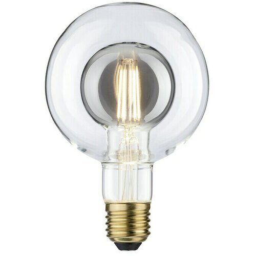 PAULMANN LED žarulja Vintage Globe-Form E27 (E27, Može se prigušiti, Topla bijela, 270 lm, 4 W, Boja: Prozirna, Crna, G95) Cijene