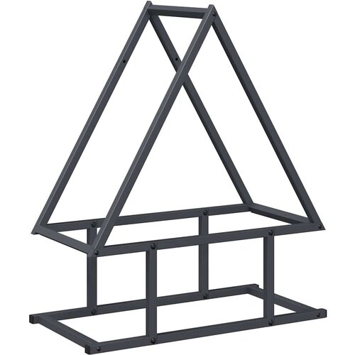  Stalak za drva antracit 50x25x60 cm hladno valjani čelik Slike