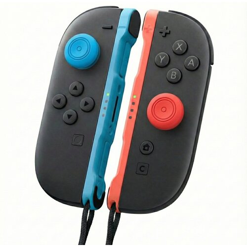 Par rdeče-modrih silikonskih kapic za Nintendo Switch 2 Cene