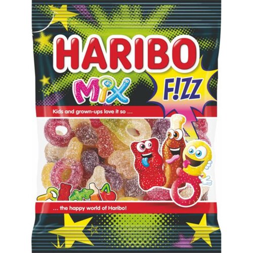 Haribo bombone gumene mix fizz 100G Cene
