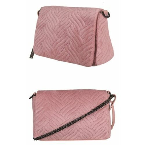  Ženska  torba na rame velvet pastelna pink Cene