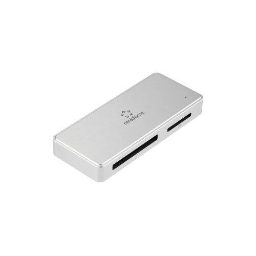 Renkforce RF-PCR-400 vanjski čitač memorijskih kartica/hub USB-C® 5Gbps, USB a srebrna Cijene