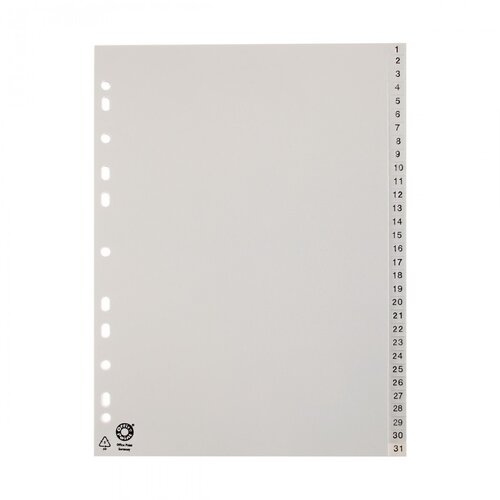  Pregradni karton 1-31 office point pvc OFFICE Slike