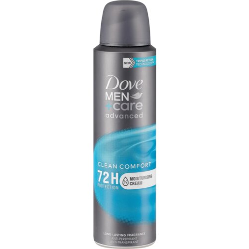 Dove clean comfort men ac dezodorans u spreju 150 ml Cene