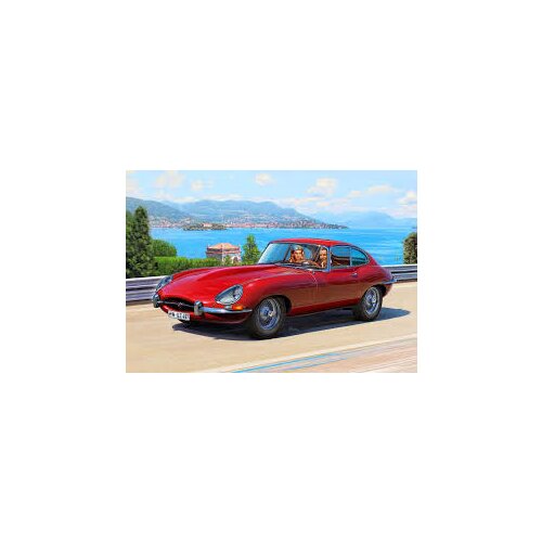 Revell 07668 Jaguar E-Type Coup&amp;eacute; model automobila za sastavljanje 1:24 Slike