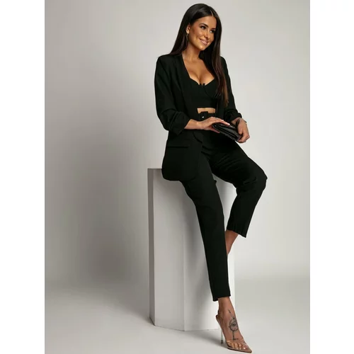 Fasardi Women's Elegant Jacket + Pants - Black