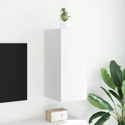  Zidni TV ormarić s LED svjetlima bijeli 30,5 x 35 x 70 cm Cene