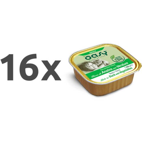 Oasy Tasty Pat&eacute; Adult raca, pat&eacute; v posodici - 100 g 16 x 100 g Cene