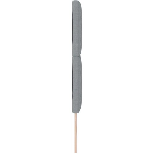 VidaXL Naslon za glavu dizajn dijamantnih blokova svjetlosiva 160 cm tkanina Slike