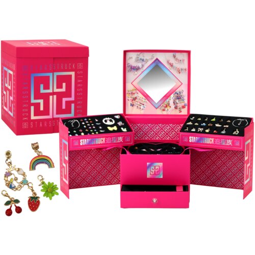 DIY Jewelry Making Set Beads Pendants Box 1267 pieces. Cijene