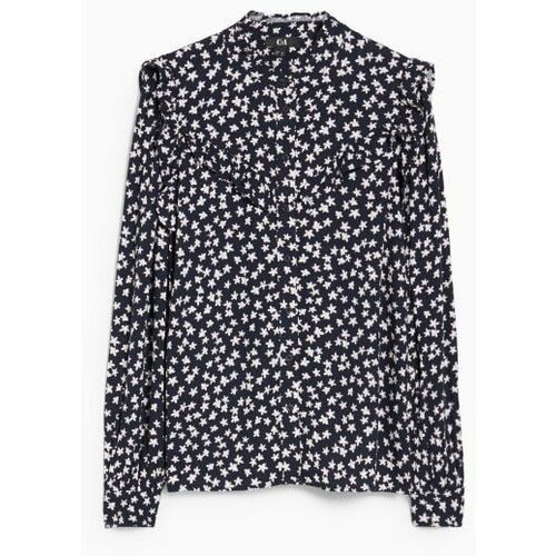CA ženska bluza. cvetna, crno-bela Cene