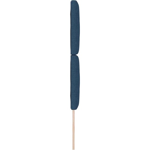  LED glava kreveta Plava 80 cm tkanina Slike