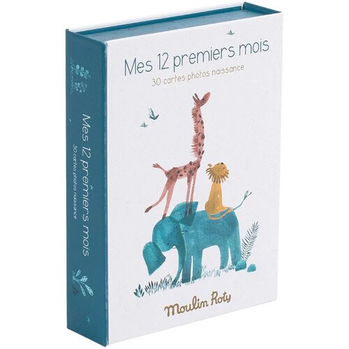 Moulin Roty Kartice uspomena za bebe, Sous Mon Baobab Slike