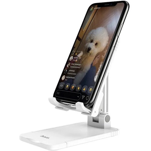 hoco. Sklopivi nosač za telefone i tablete PH29A bijeli Cijene