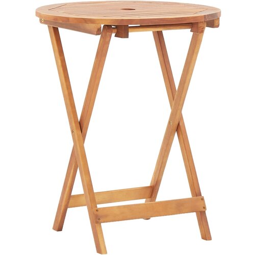 vidaXL Sklopivi vrtni stol od masivnog bagremovog drva 60 x 75 cm Cijene