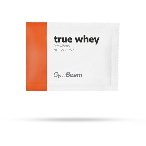 GymBeam True Whey 30 g jagoda Slike