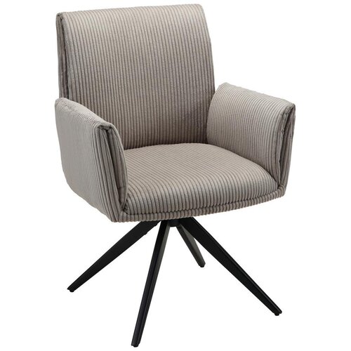 Bessagi Home naslanjač rosalia, rjavosiva, žamet Cene