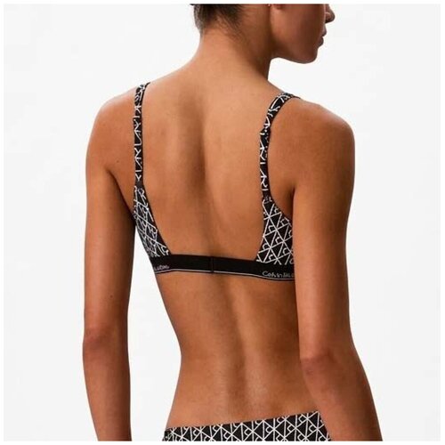 Calvin Klein Jeans Enodelne kopalke Lv00q61207 Črna Slike