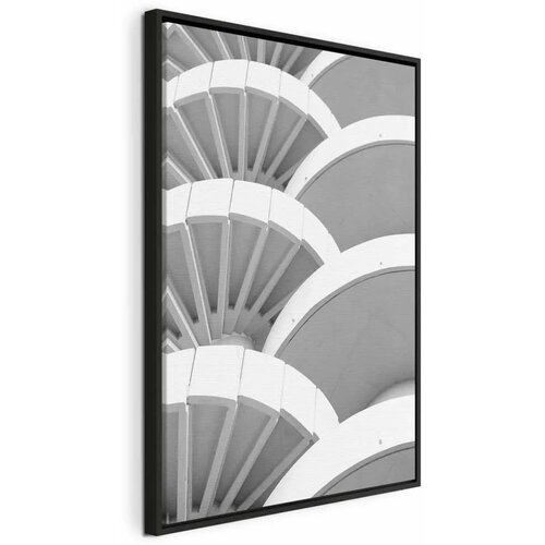  Slika - White Detail (1 Part) Vertical 40x60 U crnom drvenom okviru Cijene