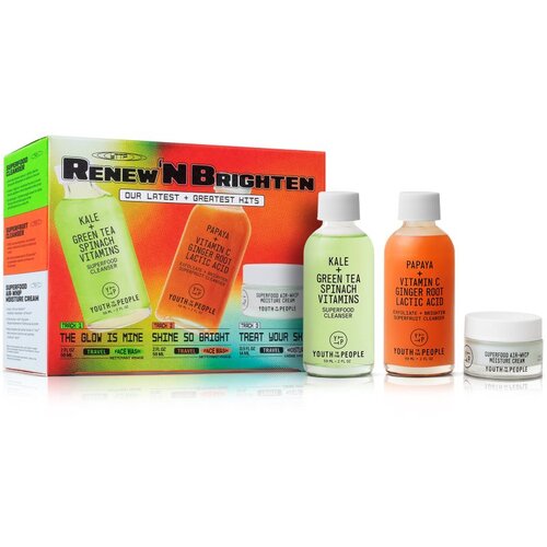 Youth To The People Renew'N Brighten darilni set Cene