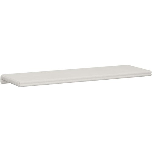  Jastučić za klupu Pli&amp;scaron;ani kord Krem Dubina 35 cm Slike