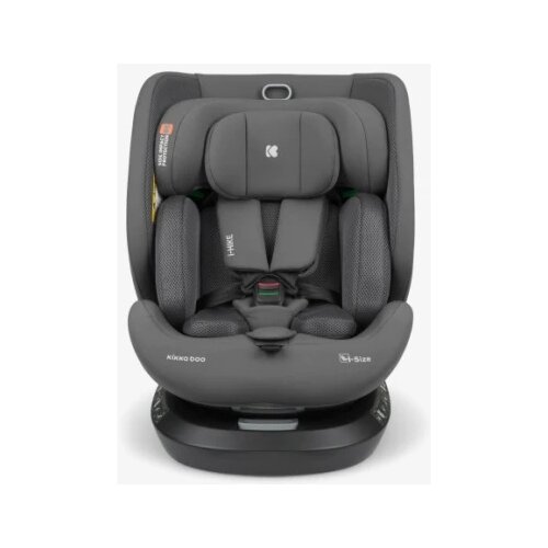 Kikka Boo Autosedi&amp;scaron;te 40-150 cm I-Hike premium I-SIZE ISOFIX Dark Grey ( KKB00078 ) Slike