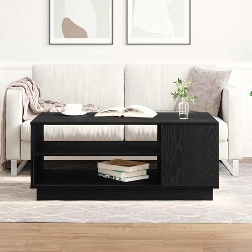  Kava Stol Crni hrast 102 x 55 x 43 cm Konstruirano drvo Cene