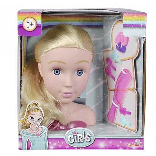 Simba Toys Blond frizerska glava z dodatki - Cene