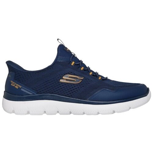 Skechers Nizke superge Slip-ins: Summits Modra Slike