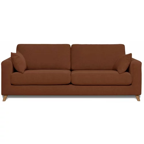 Scandic Tamno narančasta sofa 234 cm Faria -