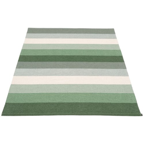 Pappelina Zelena/kremno bela notranja in zunanja preproga 140x200 cm Molly Woods – Cene