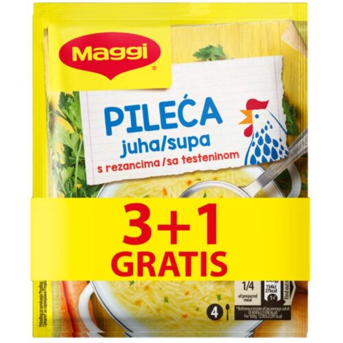 Maggi Supa pileća 40g 3+1 gratis Cene
