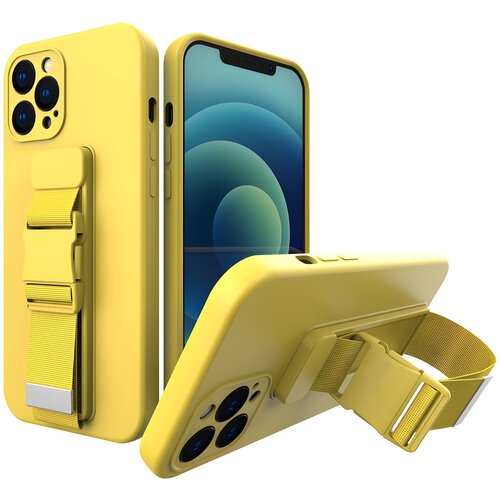 IZMAEL.eu Ohišje Rope Case za Samsung Galaxy A12/Galaxy M12 - Rumena Cene