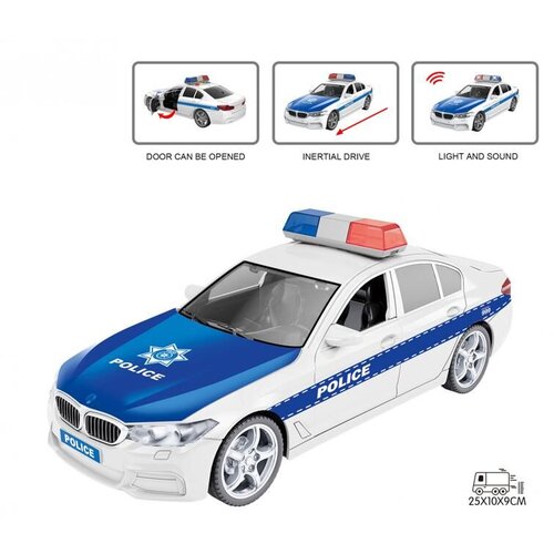 Magzy Wheels Automobil 1:16 policijski plavi sa zvukom i svetlom Cene