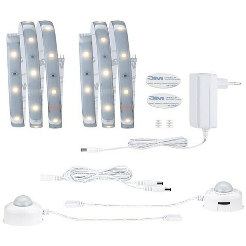 PAULMANN LED traka Comfort Set (Duljina: 100 cm, Boja svjetla: Topla bijela, 9 W) Slike