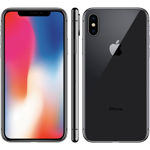 Ecofone Obnovljeno - znaki rabe - iPhone X siva 4G 64 GB 3 GB ram, (5000016965) Cene