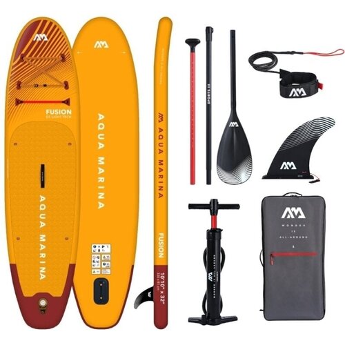Aqua Marina SUP-daska Fusion (D x &amp;Scaron; x V: 330 x 81 x 15 cm, Nosivost: 150 kg, Napuhljivo) Slike