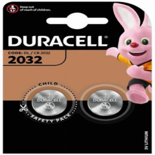Duracell 2032 LITHIUM 3V PAK2 CK baterije dugme Slike