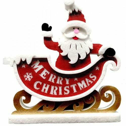 Tilly, novogodišnja dekoracija, Deda Mraz sa postoljem, 46cm ( 750516 ) Slike