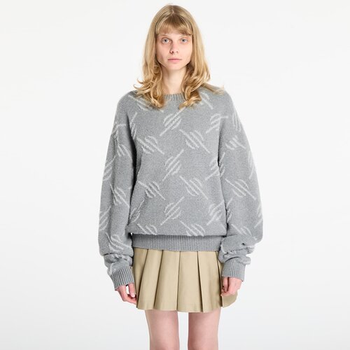 Daily Paper TEVIN MONOGRAM KNIT SWEATER Siva Cijene