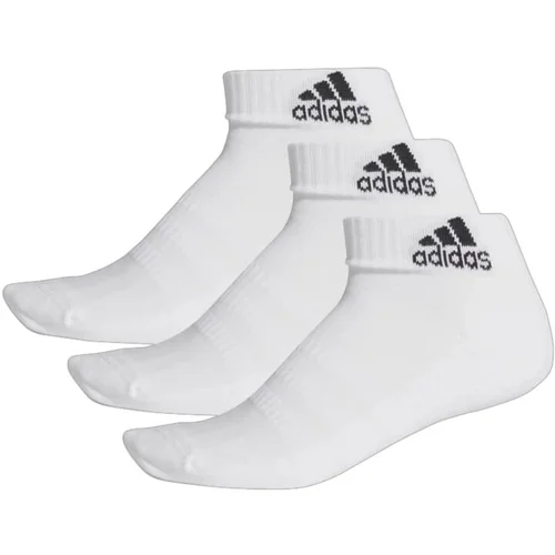 Adidas Visoke čarape 3 PAK CUSHIONED ANKLE SOCKS 3 PAIRS Bjela